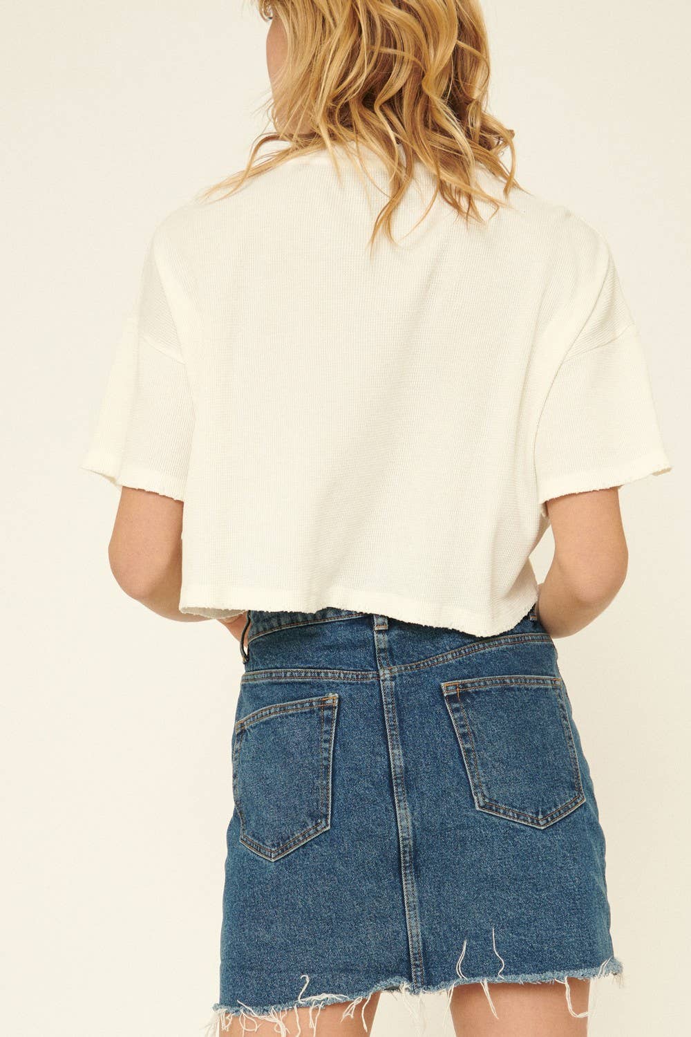 Kiss and Tell Cropped Tee