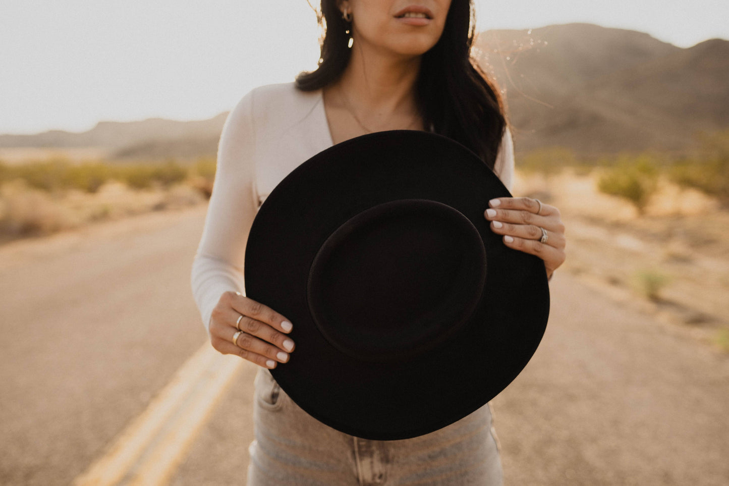 Unisex Vegan Western Gambler Cowboy Hat: Dark Taupe