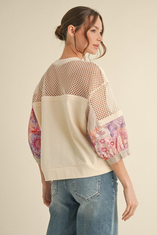Patchwork Sweatshirt