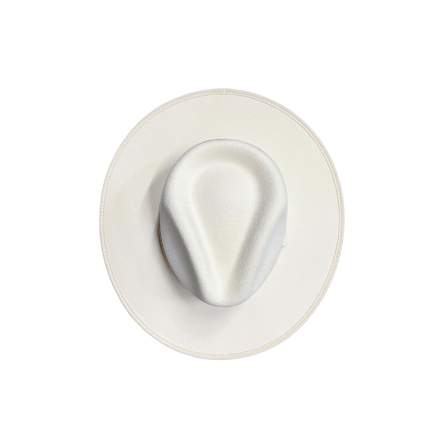 Vegan Suede Rancher Hat: Taupe