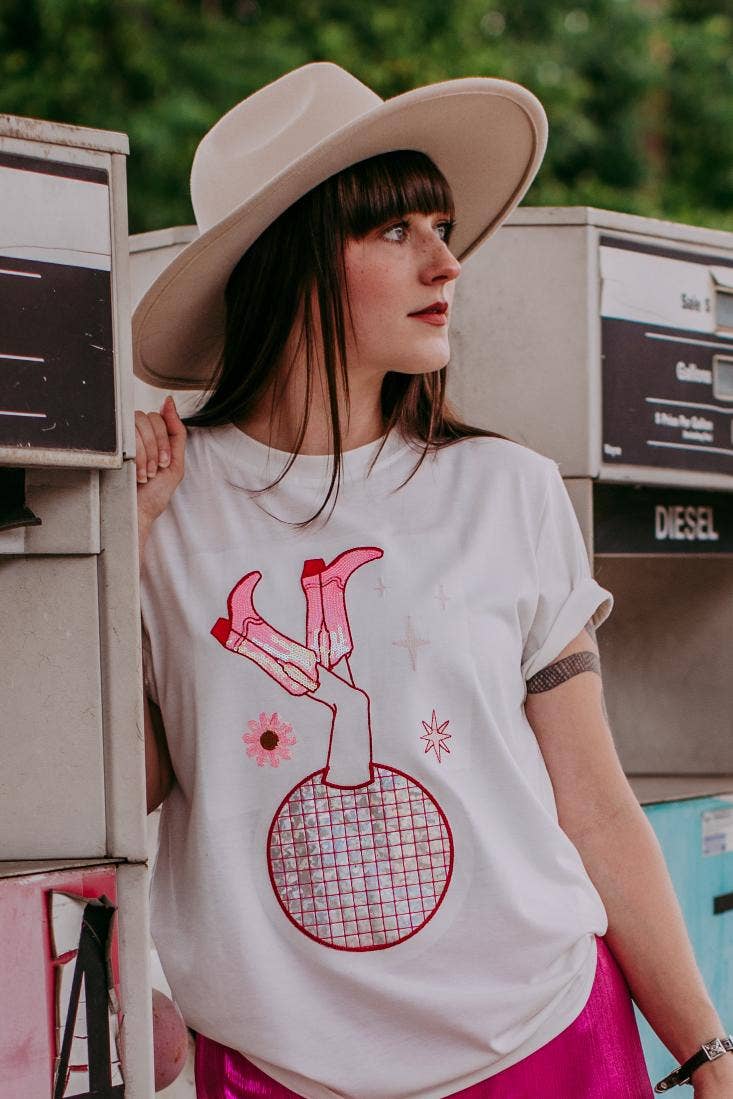 Cowgirl Sequins Tee