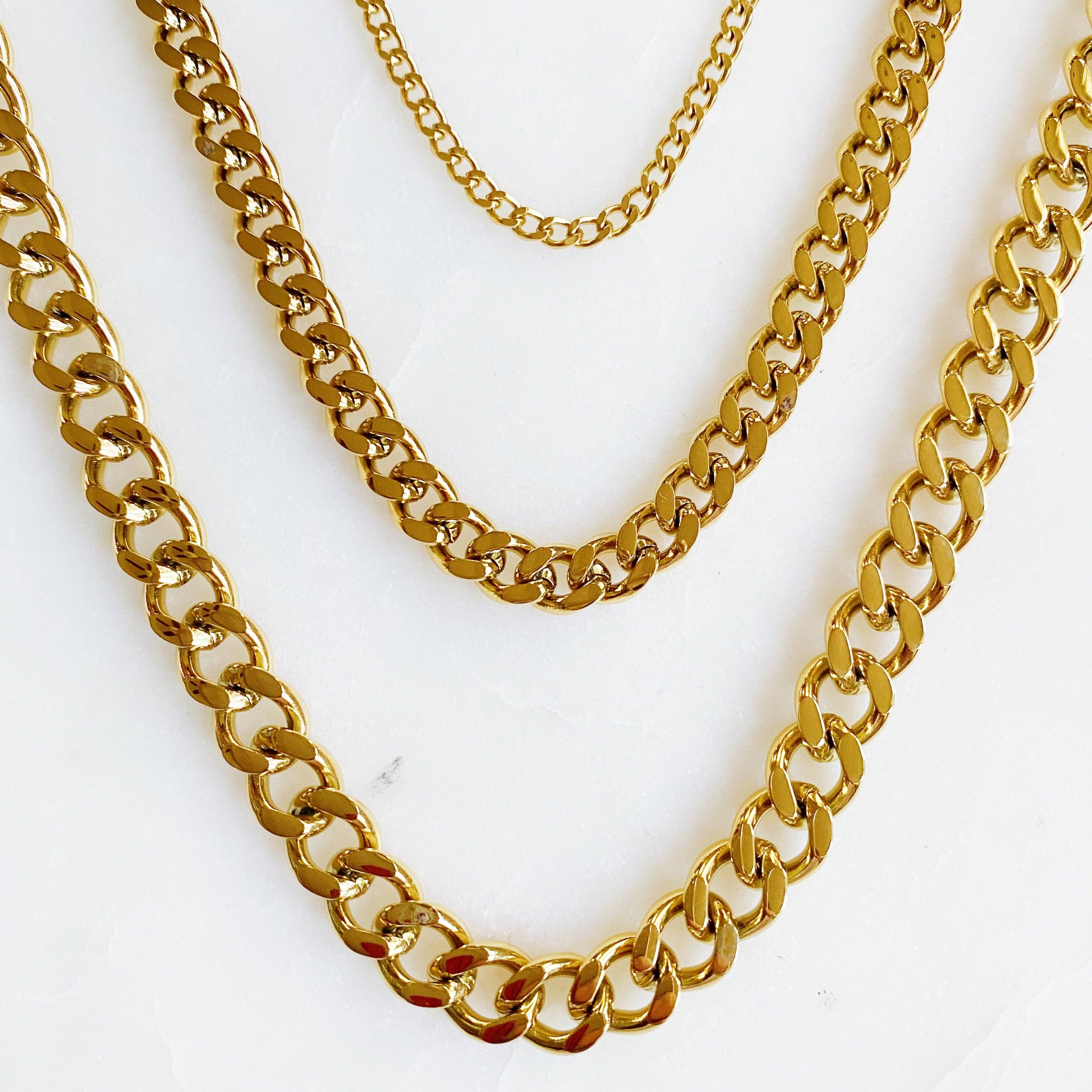 Stylish Cuban Chain Necklace: Bold