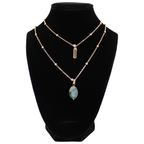 Badass Dainty Necklace: Antique Gold