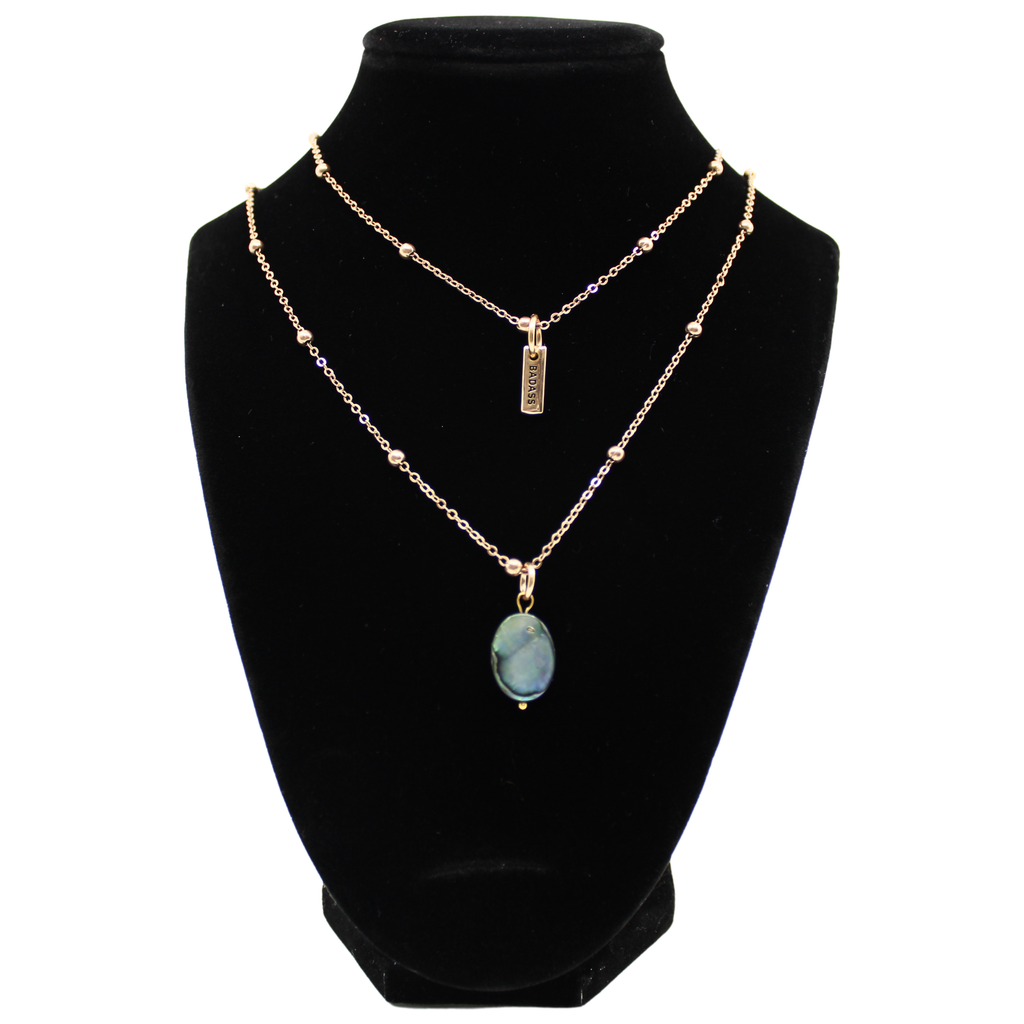 Badass Dainty Necklace: Silver