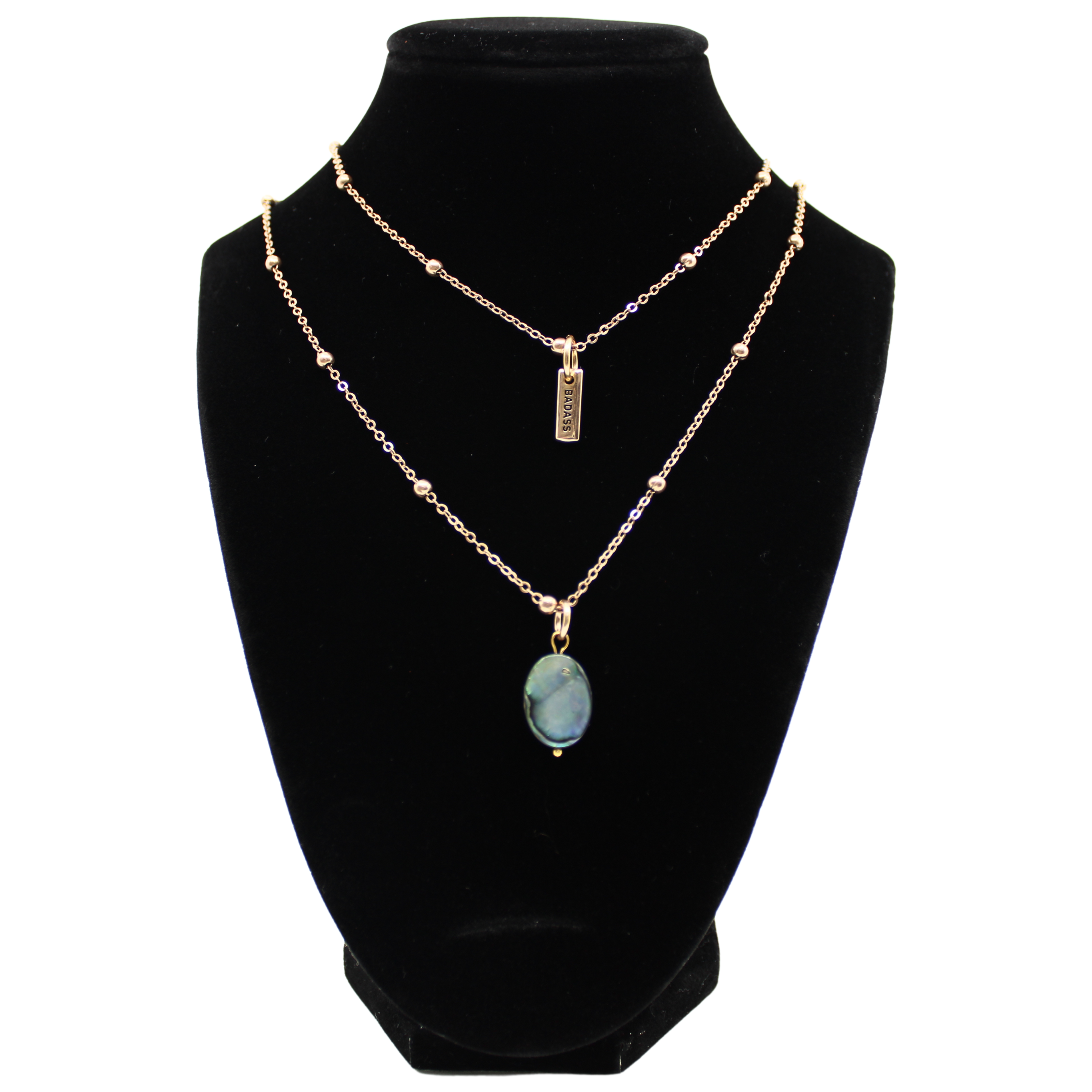 Badass Dainty Necklace: Silver