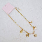 Western Cowgirl Charm Necklace – Cactus, Horseshoe & Boot