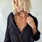 Healing Light Necklace: Antique Gold