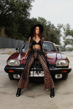 Studded Fringe Festival Belt