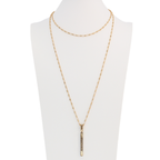 Healing Light Necklace: Antique Gold