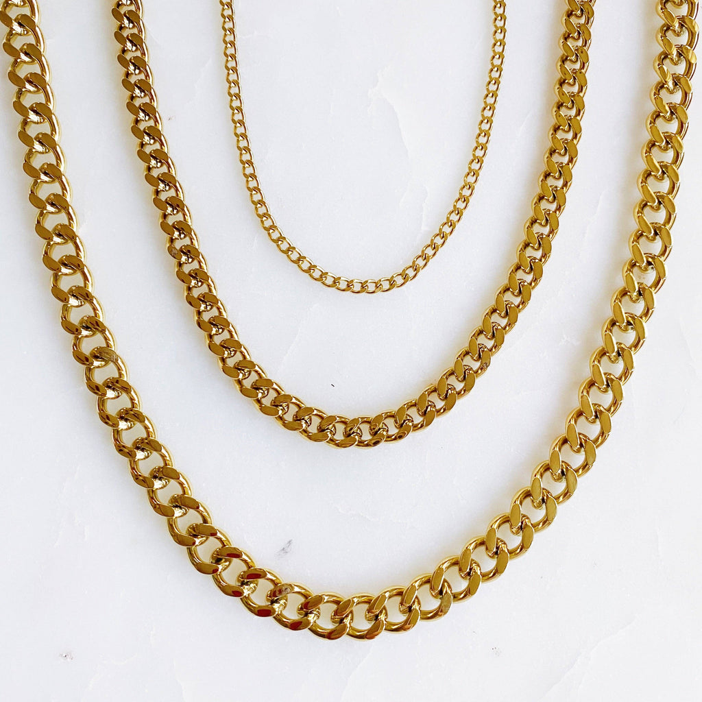 Stylish Cuban Chain Necklace: Bold