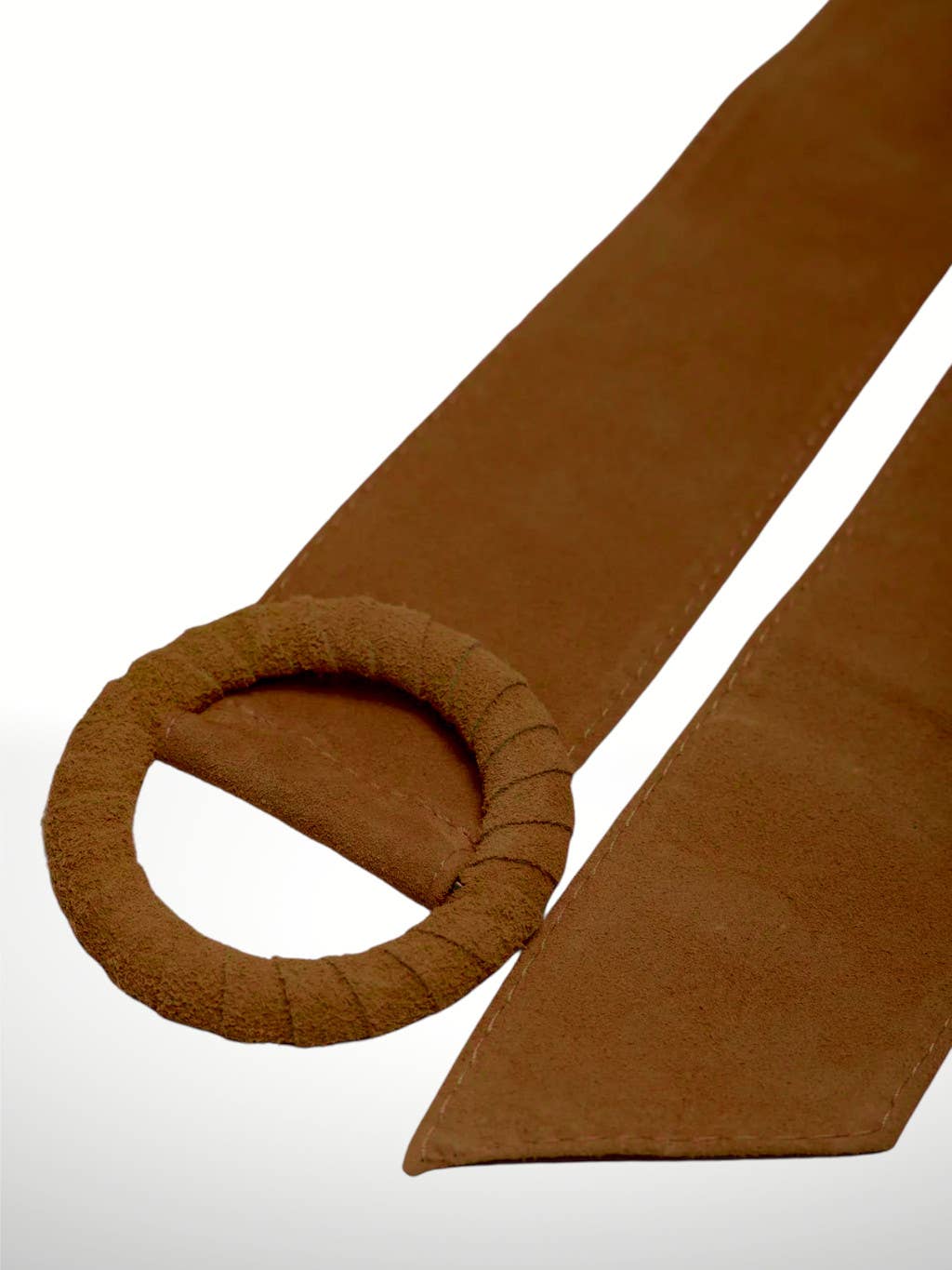 Nivea suede leather belt.: Red