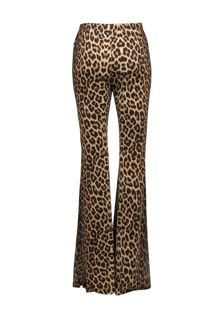 Leopard Bell Bottoms