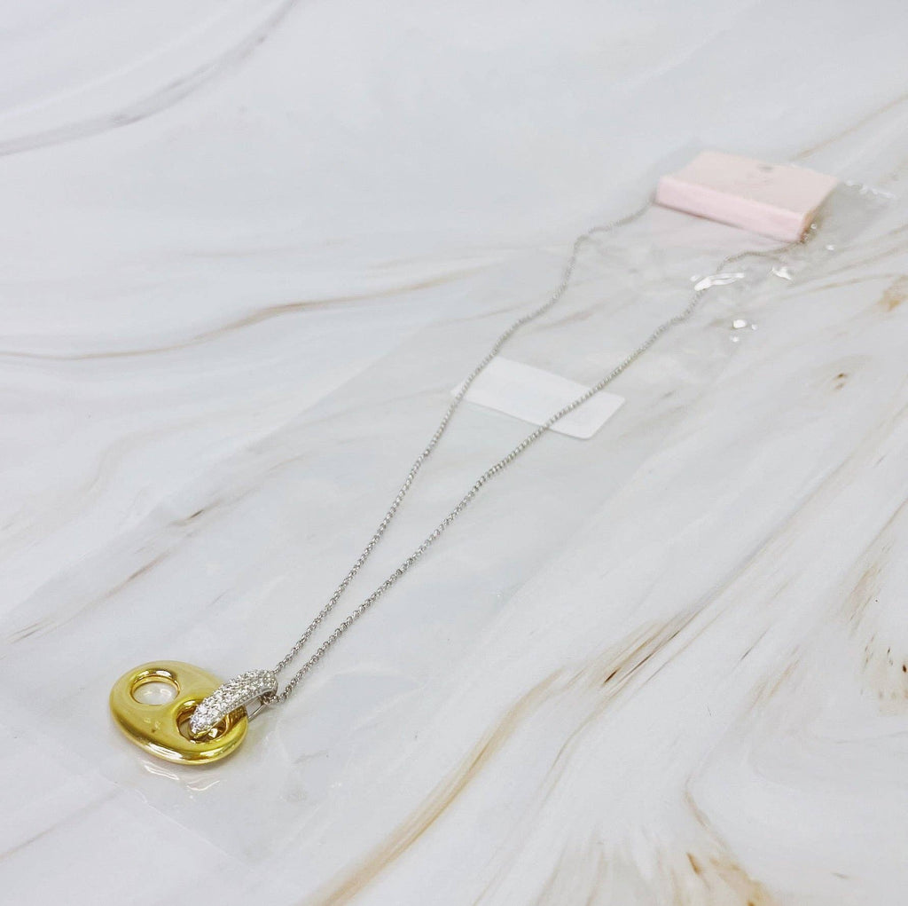 Glam Horse Bit Drop Necklace