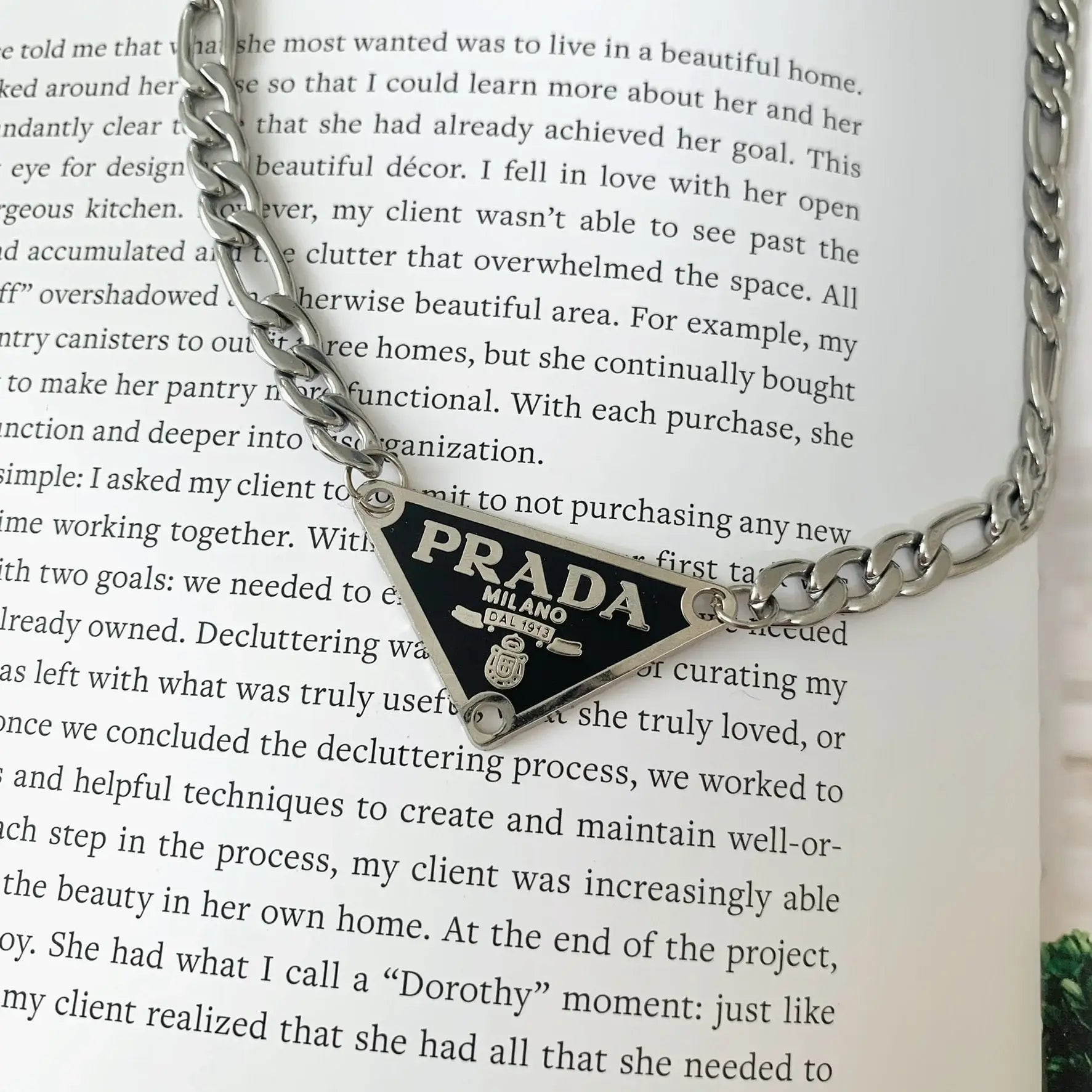 Repurposed Vintage Designer Necklace