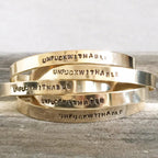 Unfuckwithable: Gold (Brass)