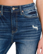 Dark Wash Straight Leg Jeans