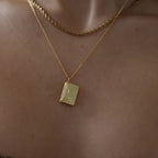 Love Letter Necklace 14k Gold