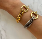Horse Bit Double Wrap Necklace