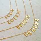 Personality Re-Defined Necklace: Icon