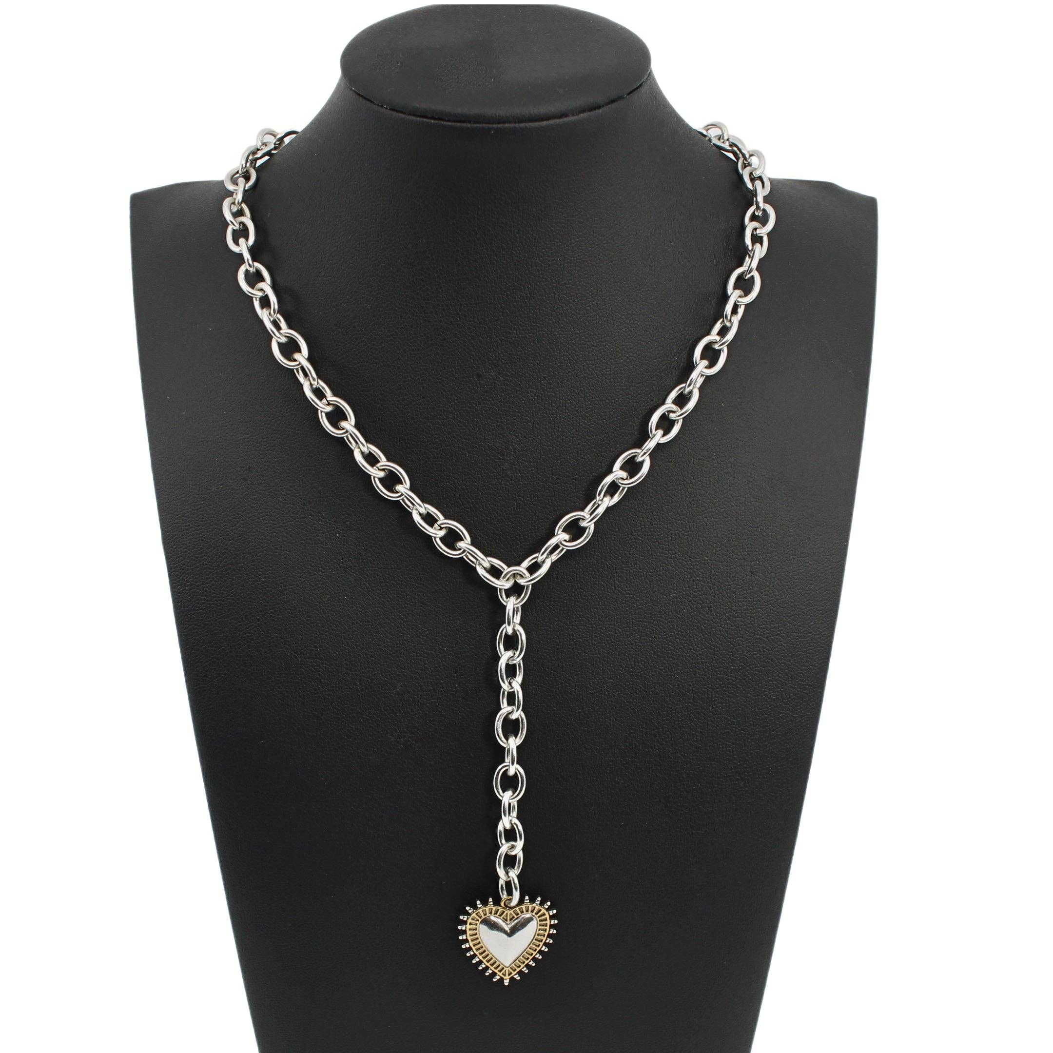 Let Them Heart Adjustable Choker Limited Edition Necklace