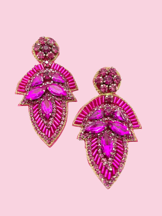 Pink Goddess Earring