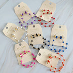 Games On Cloud Nine Hoop Earrings: Fuchsia