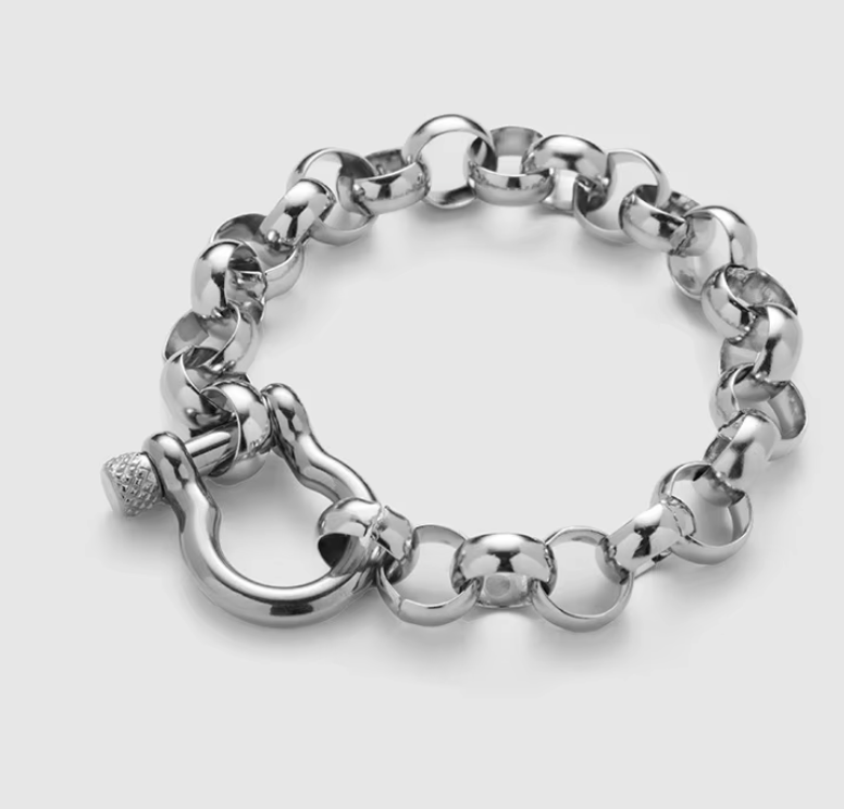 Stallion Rolo & Horsebit Bracelet