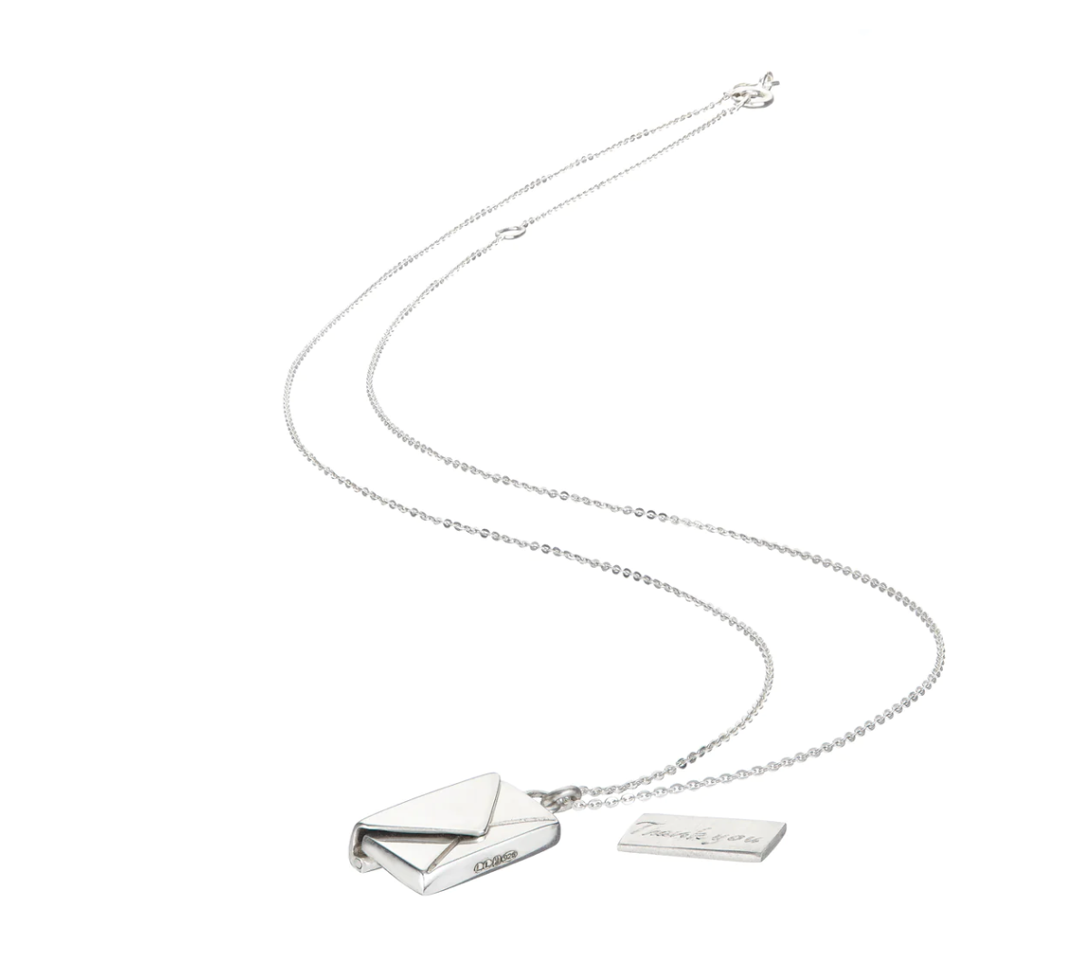 Love Letter Necklace 14k Gold
