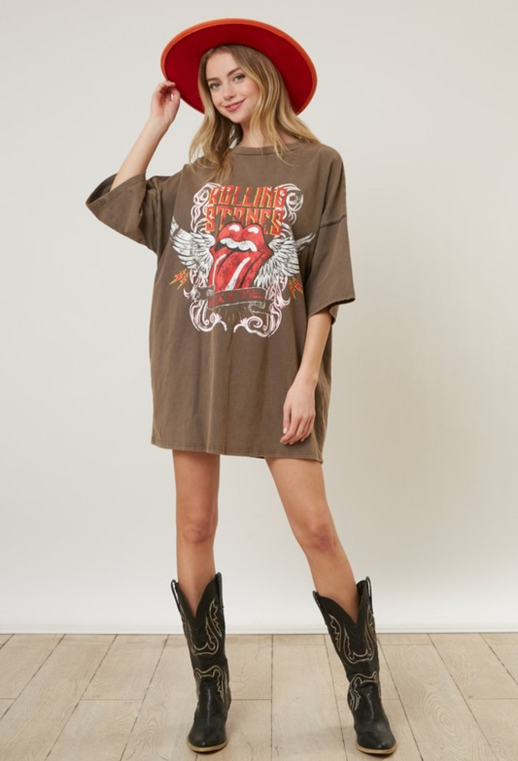 Rolling Stones Official - Tshirt Dress with Pockets