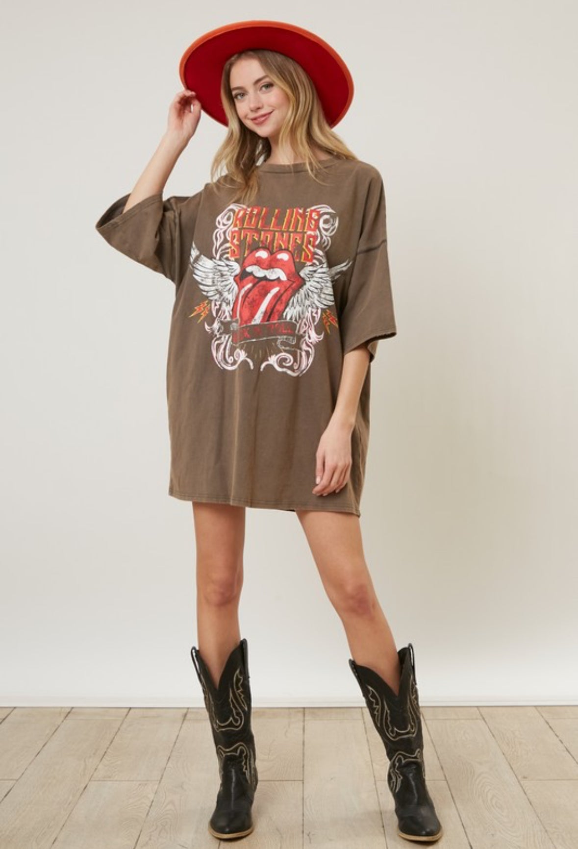 Rolling Stones Official - Tshirt Dress with Pockets