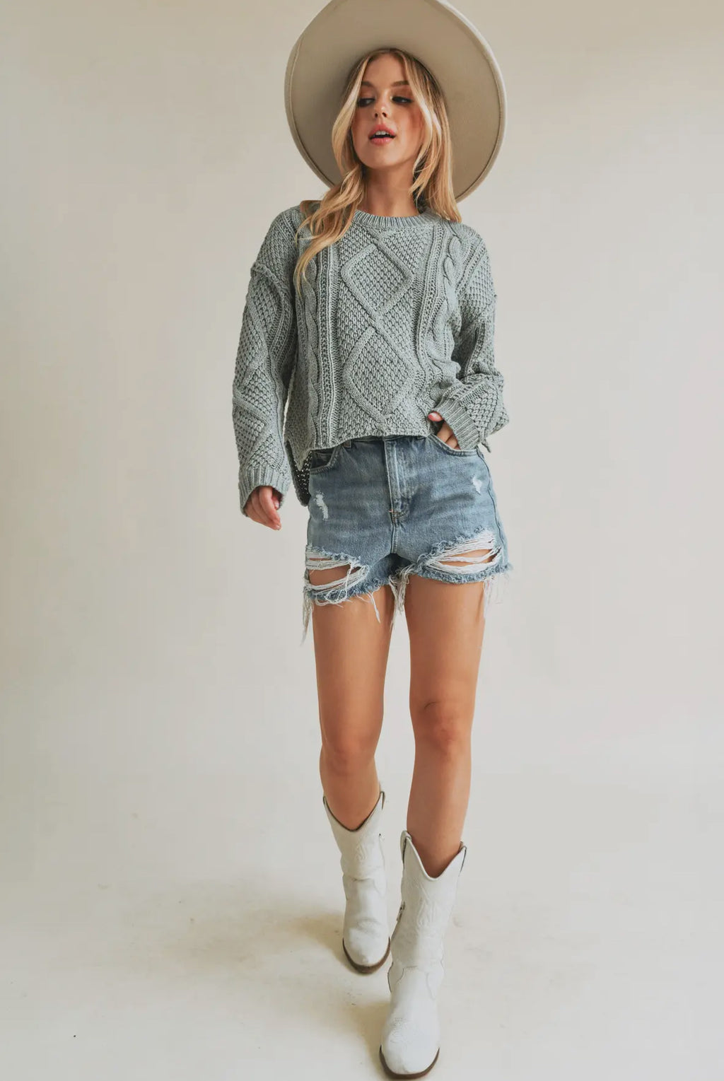 Adela Sweater - Grey