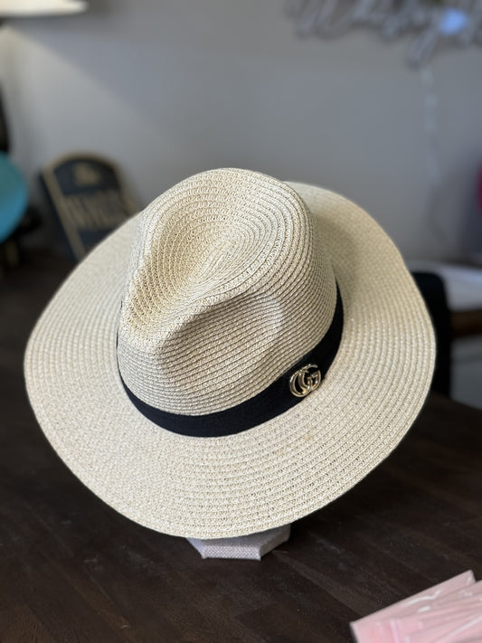 GG Panama Woven Hat