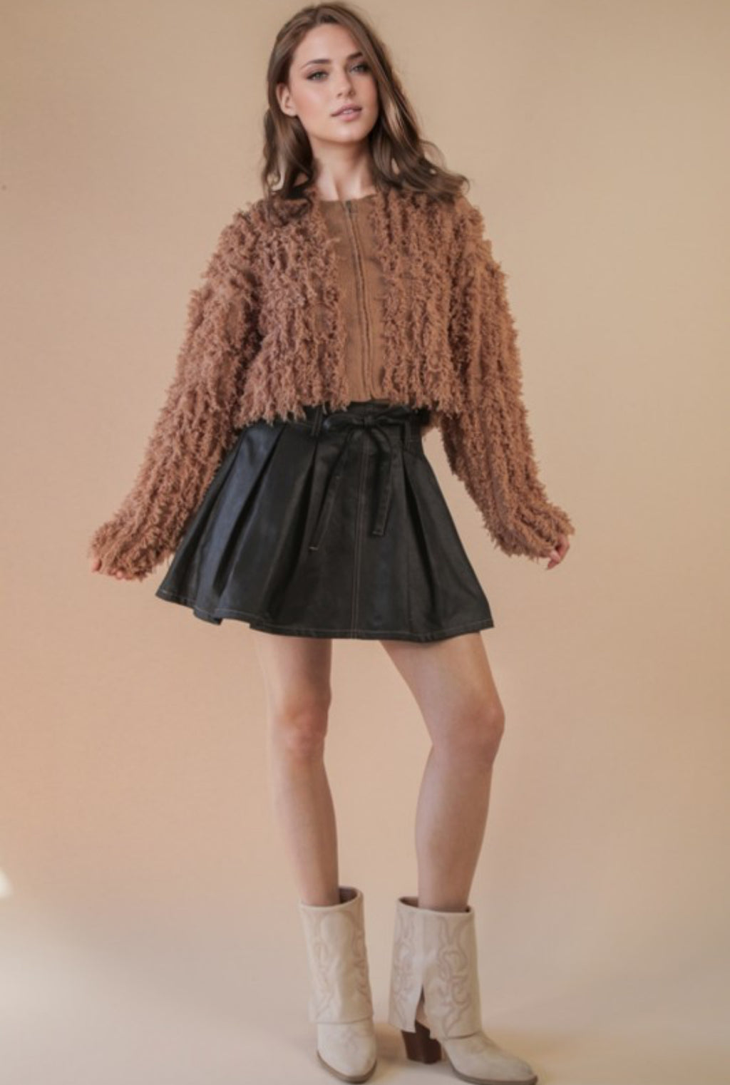 Shaggy Sweater Jacket