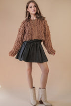 Shaggy Sweater Jacket