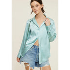 Paris Satin Blouse