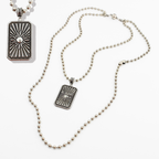 Resilient AF Tag Necklace: Antique Gold