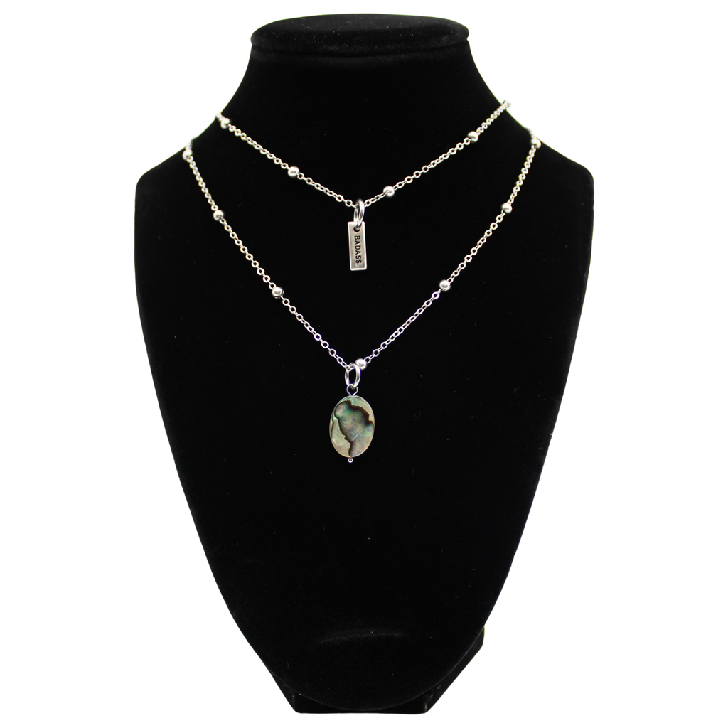 Badass Dainty Necklace: Silver