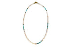 MINI BEADED PINK OPAL & TURQUOISE