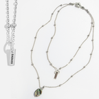 Badass Dainty Necklace: Antique Gold