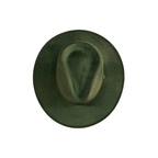 Vegan Suede Rancher Hat: Taupe