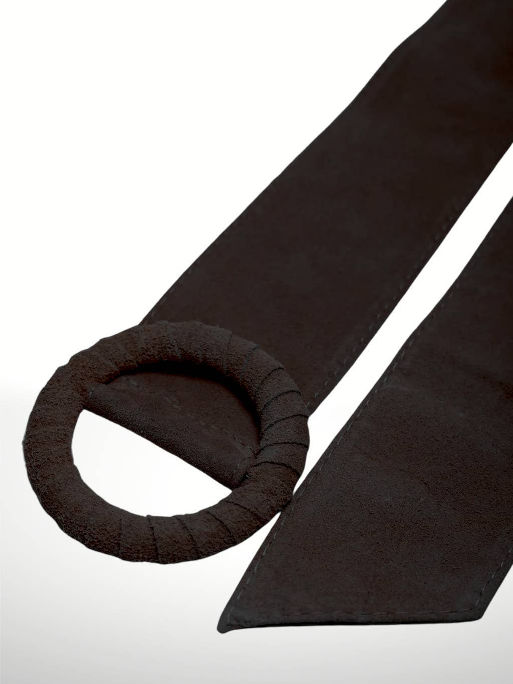 Nivea suede leather belt.: Red