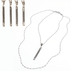 Healing Light Necklace: Silver