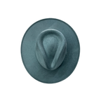 Vegan Suede Rancher Hat: Taupe