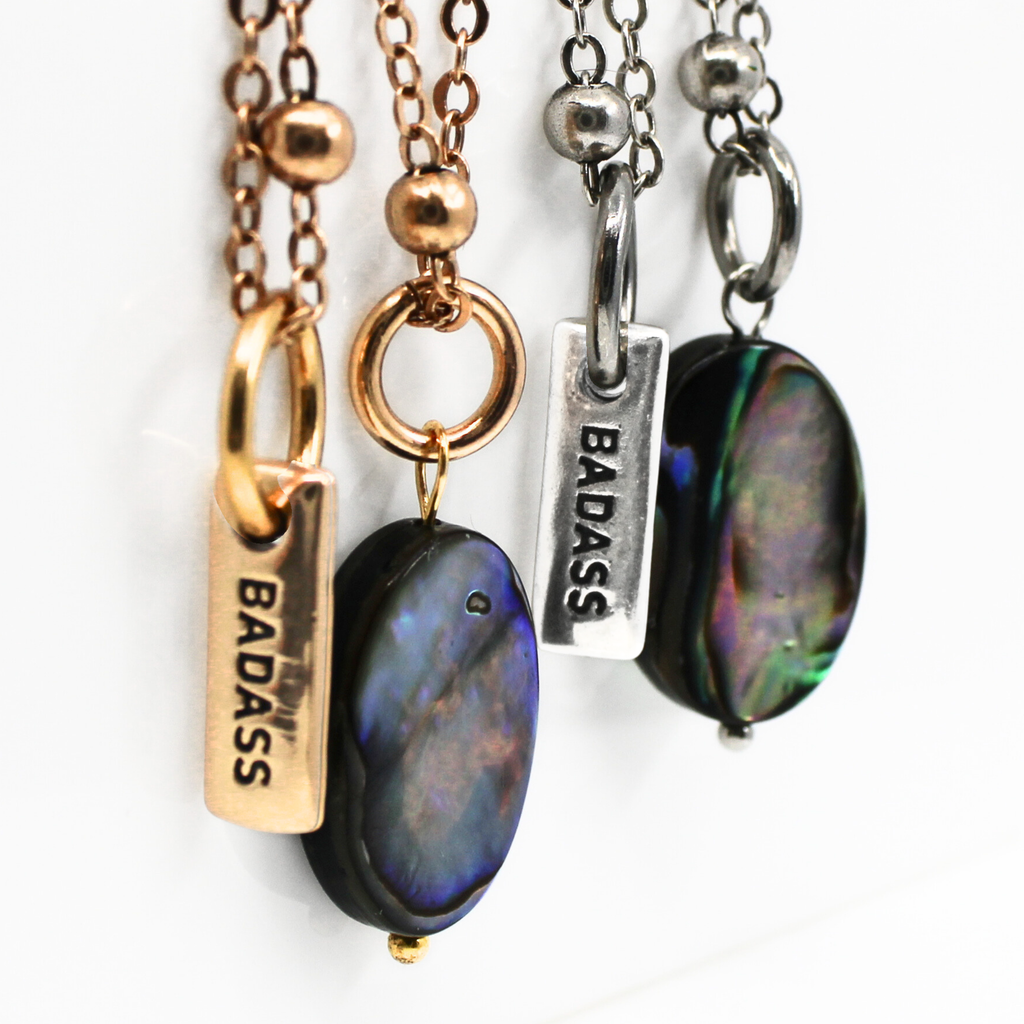 Badass Dainty Necklace: Silver