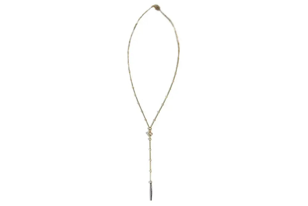 LARIAT & BLACK VERMEIL SPIRE