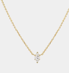 Stainless Steel 14K gold Necklace - Marquee