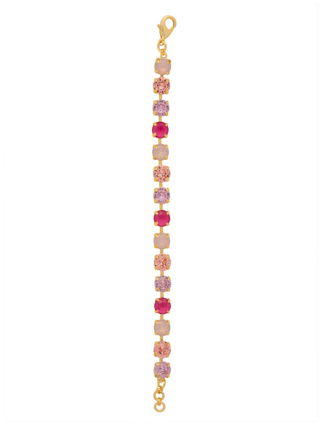 Sienna Tennis Bracelet - Pink