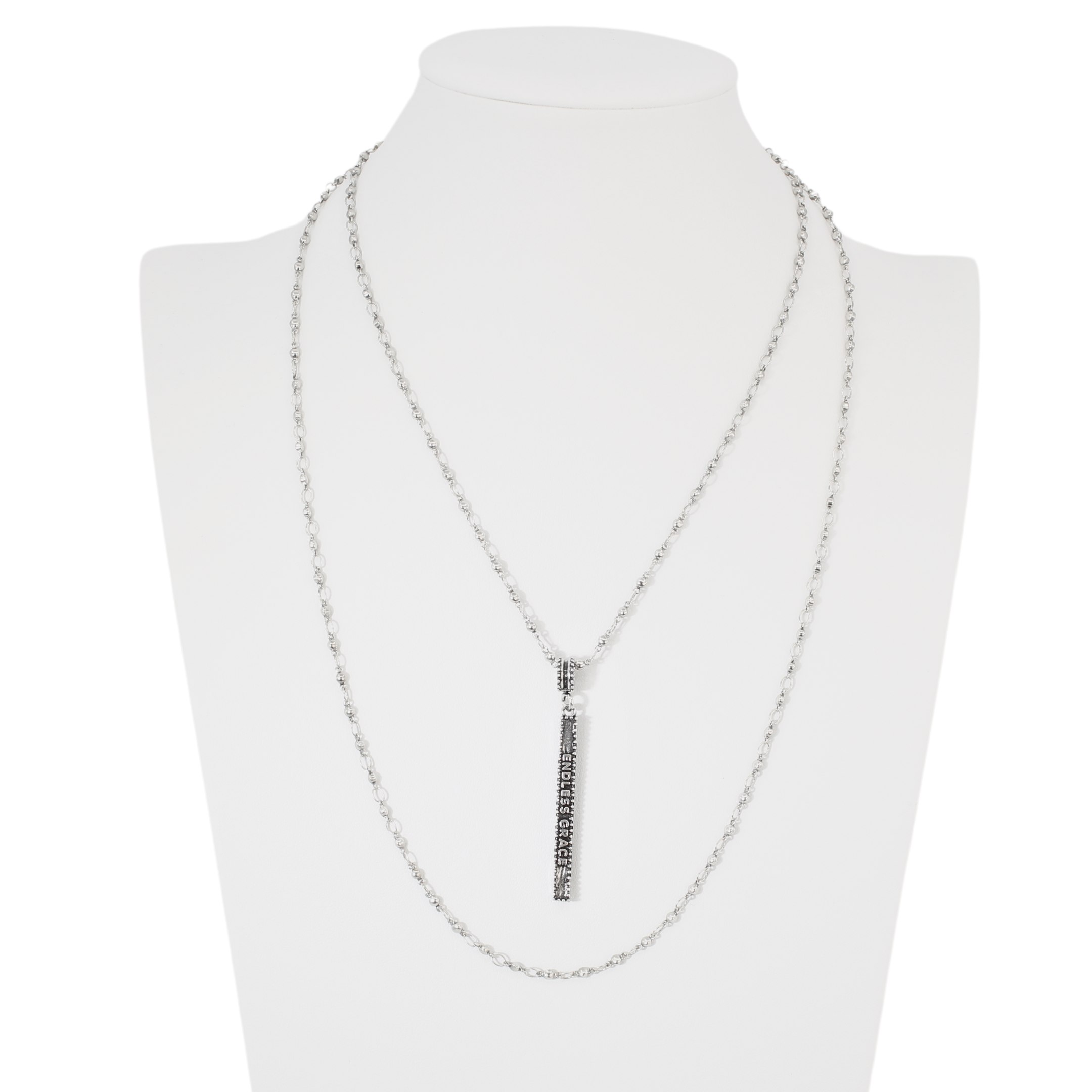 Healing Light Necklace: Silver